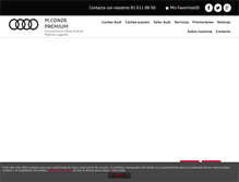 Tablet Screenshot of mcondepremium.com